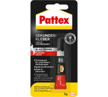 PATTEX Glas Sekundenkleber 3g, PSV1C