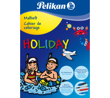 PELIKAN Cahier  dessin Holiday A5 bleu, 120g 16 flls., 25200010