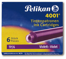 PELIKAN Tinte 4001 TP/6 violett 6 Stck, 301697