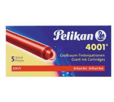 PELIKAN Tinte 4001 GTP/5 brillantrot 5 Stck, 310623