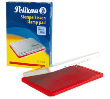 PELIKAN Metall-Stempelkissen rot Gr.2 11x7cm, 331025