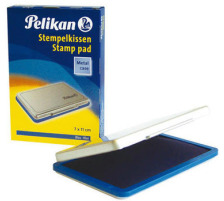 PELIKAN Metall-Stempelkissen blau Gr.1 16x9cm, 331124