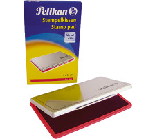 PELIKAN Metall-Stempelkissen rot Gr.1 16x9cm, 331132