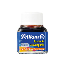 PELIKAN Tusche 10ml siena, 523/14