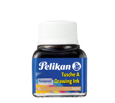 PELIKAN Tusche 10ml sepia, 523/15