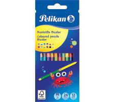 PELIKAN Buntstifte Bicolor 12 Stiften, 700146