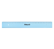 PELIKAN Lineal 30cm transparent blau, 700498