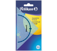 PELIKAN Geodreick 15cm transparent blau, 700504