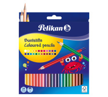 PELIKAN Buntstifte sechseckig 24 Farben, 724013