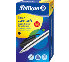 PELIKAN Kugelschreiber Stick super 1mm schwarz, 804370