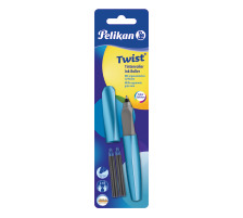 PELIKAN Tintenroller Twist Frosted Blue, 811286