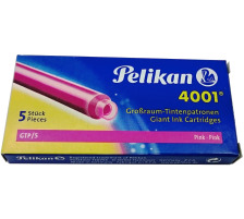 PELIKAN Tintenpatrone pink 5 Stck, GTP/5