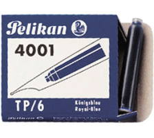 PELIKAN Tintenpatrone blau 20 Stck, TP/20