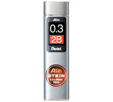 PENTEL Minen AINSTEIN 2B 0,3mm 15 Stck, C273-2BO