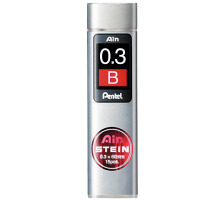 PENTEL Minen AINSTEIN B 0,3mm 15 Stck, C273-BO