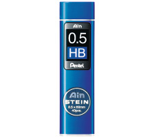 PENTEL Bleistiftmine Ain Stein 0.5mm schwarz/40 Stck HB, C275-HBO