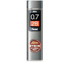 PENTEL Minen AINSTEIN 2B 0,7mm 40 Stck, C277-2BO