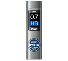 PENTEL Bleistiftmine Ain Stein 0.7mm schwarz/40 Stck HB, C277-HBO