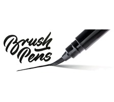 PENTEL Pocket Brush Pen schwarz, GFKP3-AO