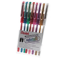 PENTEL Hybrid Gel Grip 0,8mm 8 Farben, K118M-8