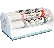 PENTEL Whiteboard Marker 6mm 4 Farben, Box, MWL5M4BOX