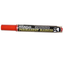 PENTEL Marker Maxiflo 2-4,5mm rot, NLF60-BO