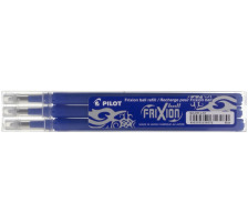 PILOT Mine FriXion Refill blau, 3er Set, BLS-FR7-L