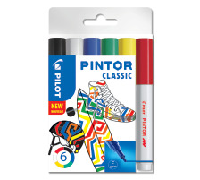 PILOT Marker Pintor Set Standard F 6 Marquer, S6/051740