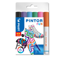 PILOT Marker Pintor Set Fun F 6 Marquer, S6/051742