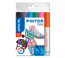 PILOT Marker Set Pintor Creative F 6 Farben, S60537465