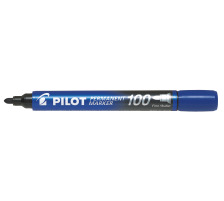 PILOT Permanent Marker 100 1mm Rundspitze blau, SCA-100-L