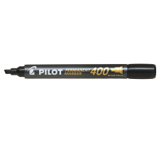 PILOT Permanent Marker 400 4mm Keilspitze schwarz, SCA-400-B