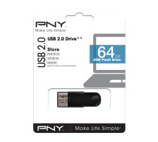 PNY Attach 4 USB 2.0 64GB, FD64GAT