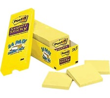 POST-IT Haftnotizen Z-Notes 48x48mm Super Sticky Promo 24x90 Blatt, 622-SY24