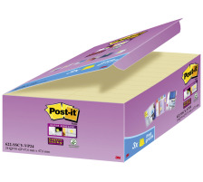 POST-IT Haftnotizen Z-Notes 48x48mm Super Sticky Promo 24x90 Blatt, 622-SY24