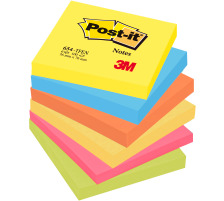 POST-IT Energy 76x76mm 6-farbig ass./6x100 Blatt, 654-TFEN