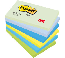 POST-IT Haftnotizen Dream 127x76mm 6-farbig 6x100 Blatt, 655-MTDR