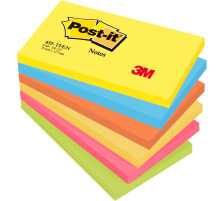 POST-IT Haftnotizen Energy 127x76mm 6-farbig 6x100 Blatt, 655-TFEN