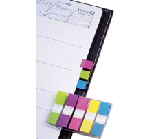 POST-IT Index schmal 11.9x43.2mm 5-farbig ass./5x20 Blatt grn, lila, rosa, gelb, blau, 6683-5CB2