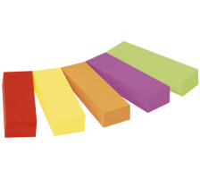 POST-IT Page Marker 12,7x44,4mm 5 Farben 5x50 Streifen, 670-5JA