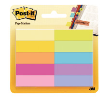 POST-IT Papiermarker 44.4x12.7mm 10-farbig, 10x50 Blatt, 67010ABEU