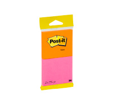 POST-IT Notes 76x63,5mm pink/orange 2x75 Blatt, 6720-PO