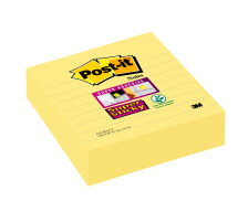 POST-IT Super Sticky XL Notes 101x101mm, 70 Blatt 3 Stck, 675-3SSCY