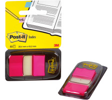 POST-IT Index Tabs 25,4x43,2mm pink/50 Tabs, 680-21