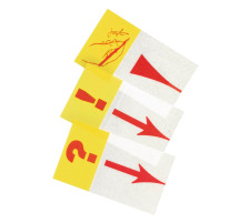 POST-IT Index Tabs Symbol 25.4x43.2mm Ausrufezeichen/50 Tabs, 680-33