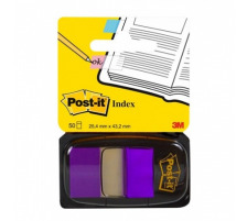 POST-IT Index Tabs 25.4x43.2mm violett/50 Tabs, 680-8