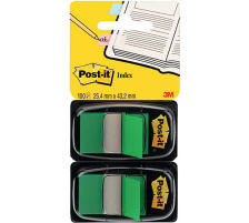 POST-IT Index 2er Set 25,4x43,2mm grn 2x50 Stck, 680-G2