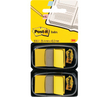 POST-IT Index Tabs 25,4x43,2mm gelb/50 Tabs 2 Stck, 680-Y2