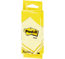 POST-IT Notes 3851mm gelb 3x100 Blatt, 6810