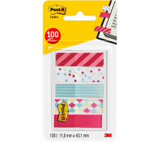 POST-IT Index Standard 43,2x11,9mm Candy 5x20 Blatt, 684-CAN5